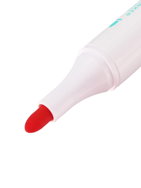 Набор акриловых маркеров 36 цветов в пластиковом кейсе, двусторонние