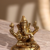 Сувенир "Ганеша" латунь 6 см Сувенир "Ганеша" латунь 6 см