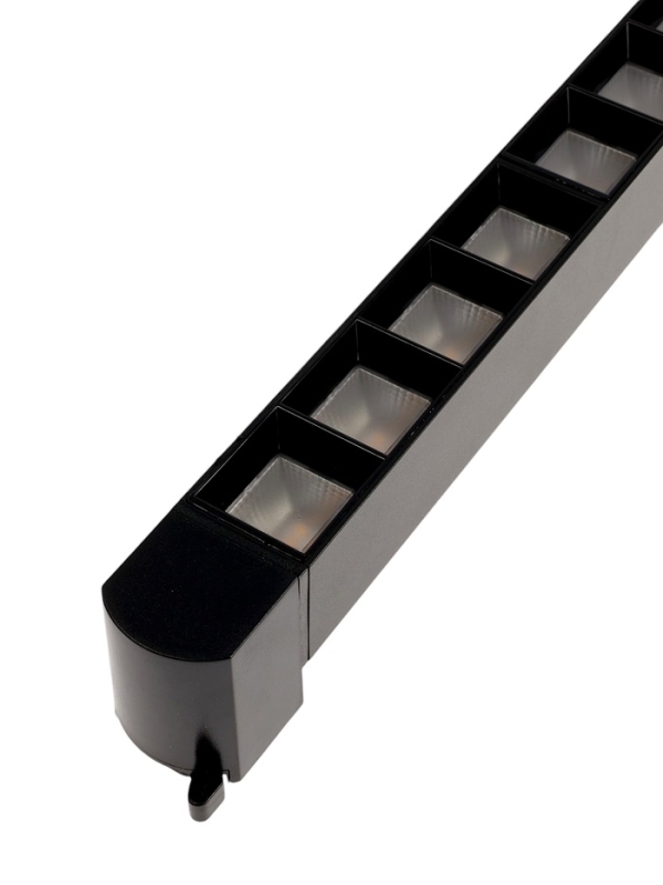 Трековый светильник линейный, поворотный, 20 Вт, 1800 Лм, 4000К, IP20, черный Трековый светильник линейный, поворотный, 20 Вт, 1800 Лм, 4000К, IP20, черный