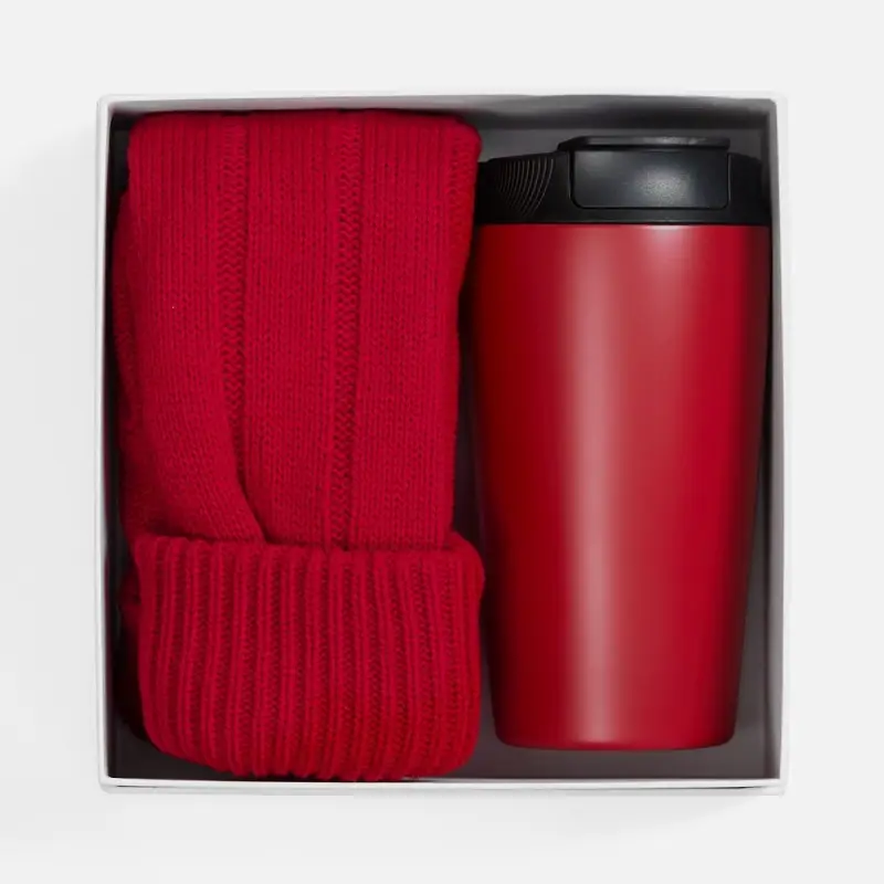 Набор Knit Satin, красный, размер S/M