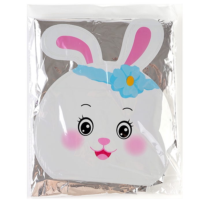 Набор фольгированных шаров «Карнавальный набор. Синий зайка», 3 шт. Набор фольгированных шаров «Карнавальный набор. Синий зайка», 3 шт.