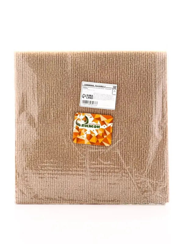 Коврик когтеточка на клеевой основе "Бежевый", 60х30см