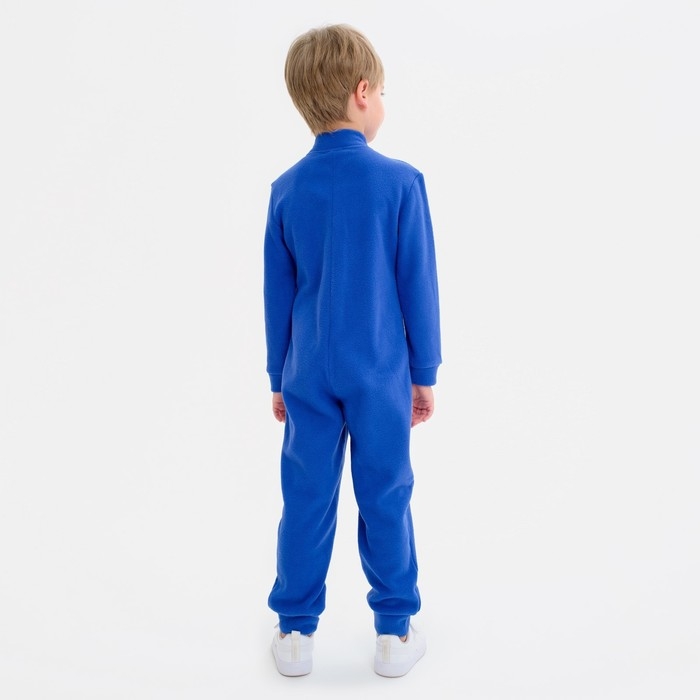 Комбинезон флисовый детский MINAKU цвет синий, рост 98