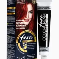 Краска для волос "FARA NC" тон 327/6.45 - Дикая вишня, 116 г