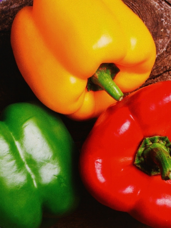 Ланч-бокс круглый FoodVibes &laquo;Перчики&raquo;, 500 мл