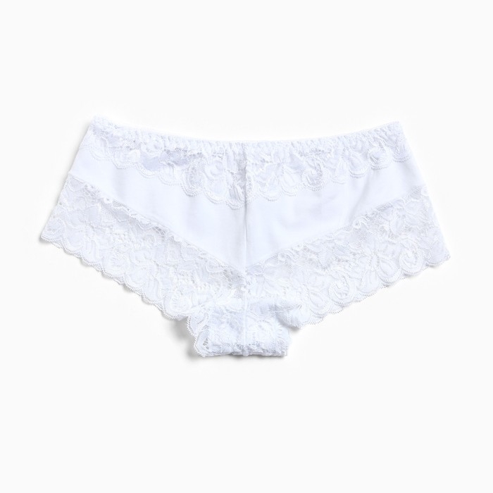 Трусы женские шорты, цвет белый, размер 42-44