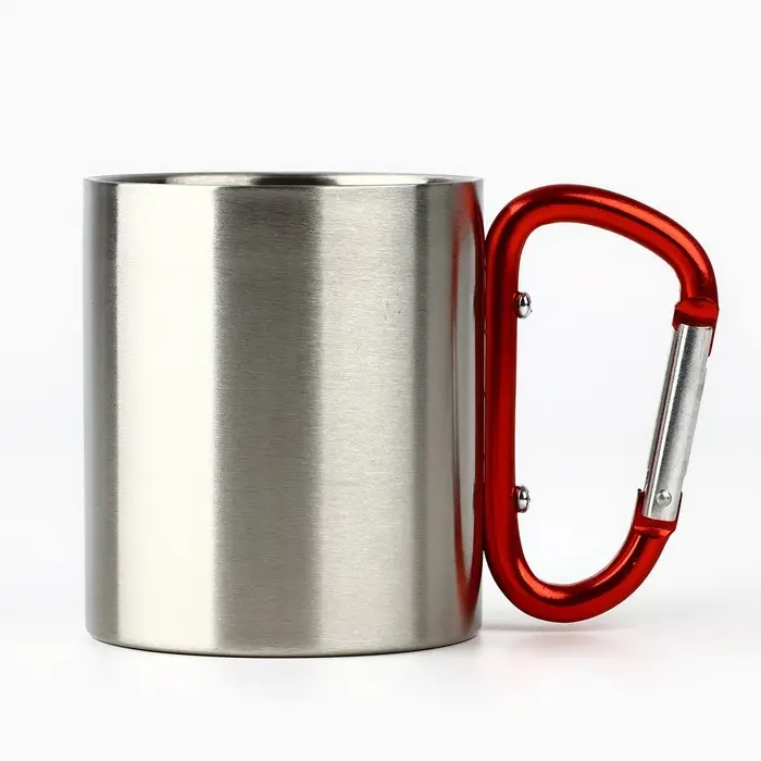 Кружка туристическая с карабином &laquo;Россия&raquo;, 180 мл