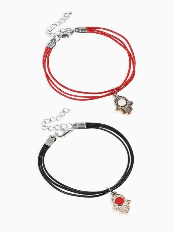 Браслеты-неразлучники "Рука Хамса"