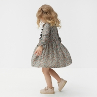 Платье для девочки MINAKU цвет зеленый, рост 152 Платье для девочки MINAKU цвет зеленый, рост 152