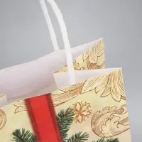 Пакет под бутылку &laquo;Почта&raquo;, 13 x 36 x 10 см