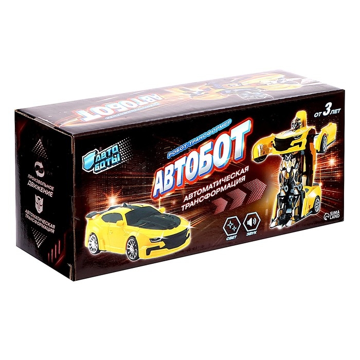 Робот-игрушка &laquo;Автобот&raquo;, трансформируется, световые эффекты, русская озвучка, работает от батареек