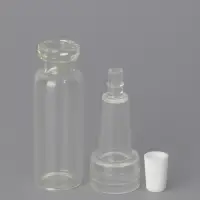 Бутылочка для хранения, с дозатором, 5 мл, фасовка - 5 шт., прозрачная