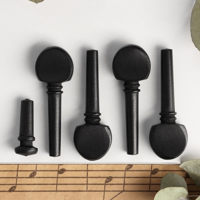 Набор колков для скрипки Music Life 1/2, 4 штуки Набор колков для скрипки Music Life 1/2, 4 штуки