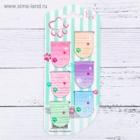 Закладки магнитные для книг, 6 шт «Котики» Закладки магнитные для книг, 6 шт «Котики»