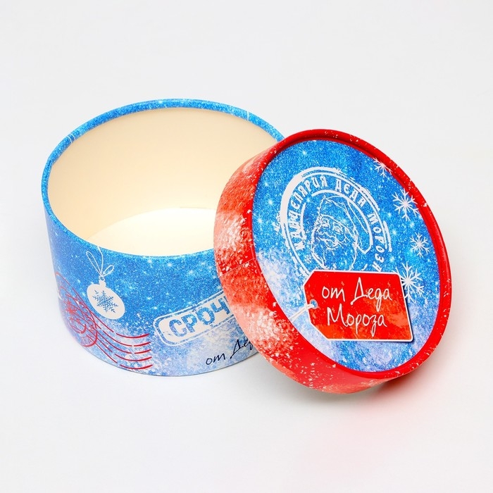 Набор подарочных новогодних коробок 3 в 1 Набор подарочных новогодних коробок 3 в 1 "Почта", 16 х 10, 14 х 9, 13 х 8,5 см. Новый год