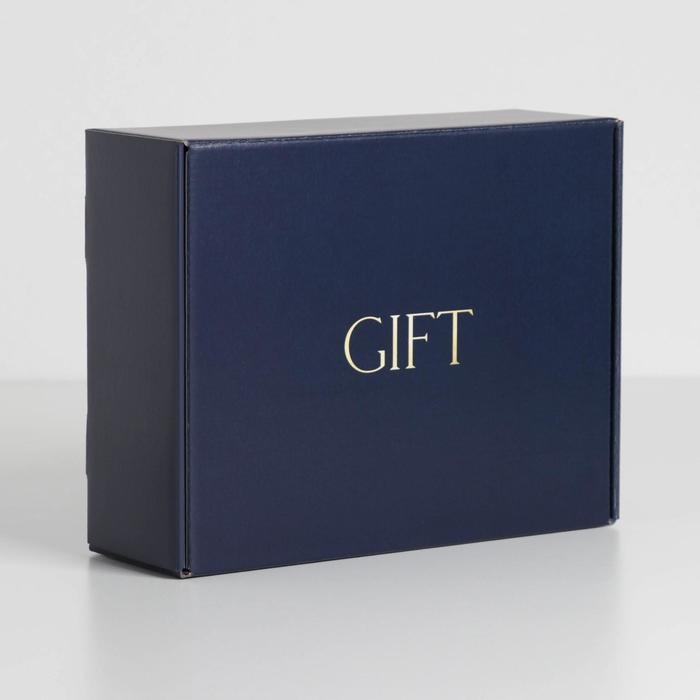 Коробка подарочная двухсторонняя складная, упаковка, &laquo;Агат&raquo;, 27 х 21 х 9 см