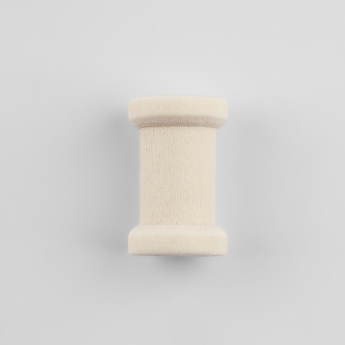 Набор деревянных катушек без покрытия, 15 шт, d = 1,5 &times; 2,3 см