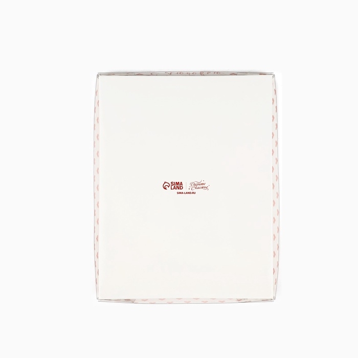 Коробка под 12 конфет с ячейками «С любовью», 14.5 х 18.5 х 3 см Коробка под 12 конфет с ячейками «С любовью», 14.5 х 18.5 х 3 см