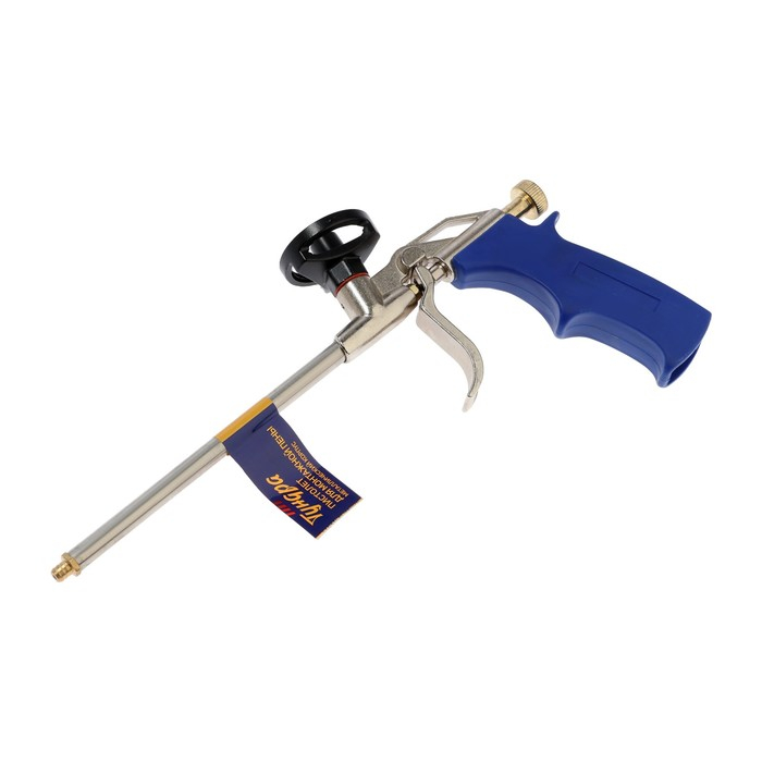 Пистолет для монтажной пены ТУНДРА, металлический корпус Пистолет для монтажной пены ТУНДРА, металлический корпус