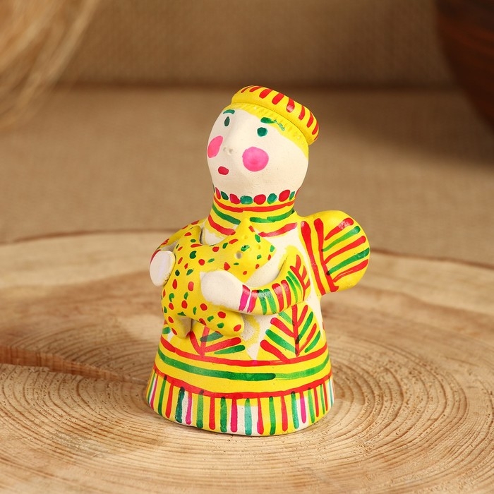 Филимоновская игрушка &laquo;Ангел&raquo;, 10-12 см