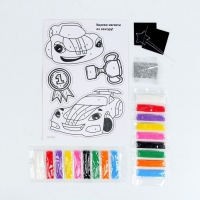 Набор для творчества. Фреска-магнит &laquo;Крутые тачки&raquo;