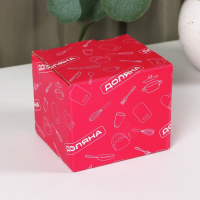 Кружка фарфоровая Доляна &laquo;Млечный путь&raquo;, 300 мл, цвет бирюзовый