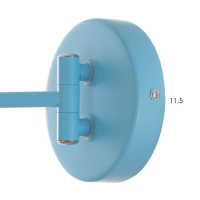 Бра "Центрик" Е27 синий 61х12х10 см Бра "Центрик" Е27 синий 61х12х10 см