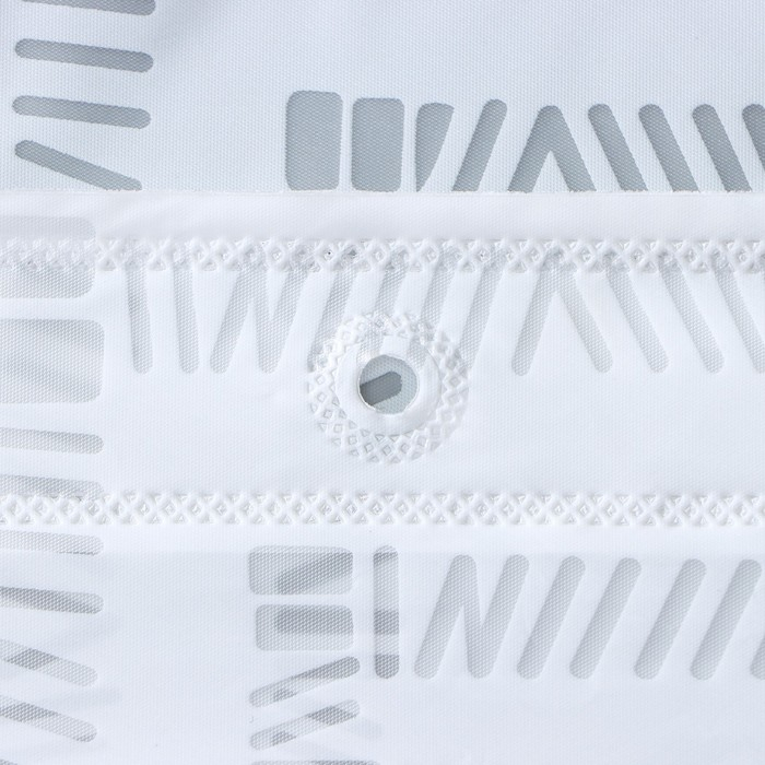 Штора для ванны Доляна &laquo;Квадро&raquo;, 180&times;180 см, EVA