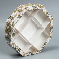 Коробка кондитерская, упаковка, &laquo;For you with love&raquo;, 29 х 29 х 5 см