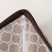 Органайзер для хранения белья Доляна &laquo;Браун&raquo;, 16 ячеек, 32&times;32&times;12 см, цвет коричневый