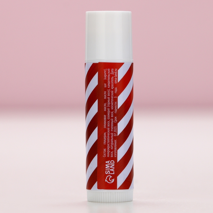 Новый Год. Подарочный набор, крем для рук 30 мл и бальзам для губ 10 г