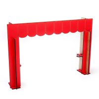 Пальчиковый кукольный театр &laquo;3 сказки&raquo;, ширма: 22,5 &times; 33 см