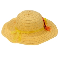 Карнавальная шляпа &laquo;Осенний букет&raquo;, жёлтая, р. 52&ndash;54 см