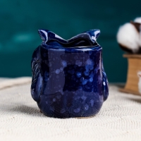 Горшок "Совушка" МИКС, 7х9см, 0,15л, d-4,5 см