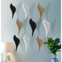 Декор настенный-вешалка "Птичка" 13 x 4 см, белый