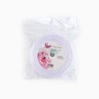 Лента атласная с тиснением «Ручная работа», белая, 2 см х 22.5 м Лента атласная с тиснением «Ручная работа», белая, 2 см х 22.5 м