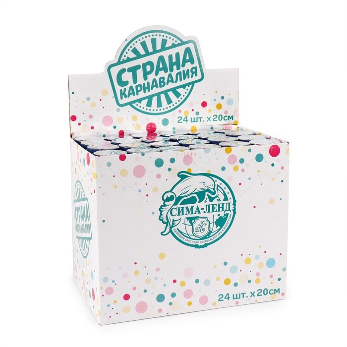 Новогодняя хлопушка пневматическая поворотная &laquo;С Новым Годом&raquo;, конфетти, фольга, 20 см