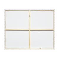 Холст на подрамнике 1,6х80х100 см, хлопок 100%, акриловый грунт, мелкозернистый, 280г/м&sup2;