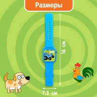 Музыкальные часики &laquo;Синий трактор&raquo;