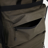 Рюкзак туристический, 100 л, отдел на молнии, 3 наружных кармана, Huntsman, цвет хаки