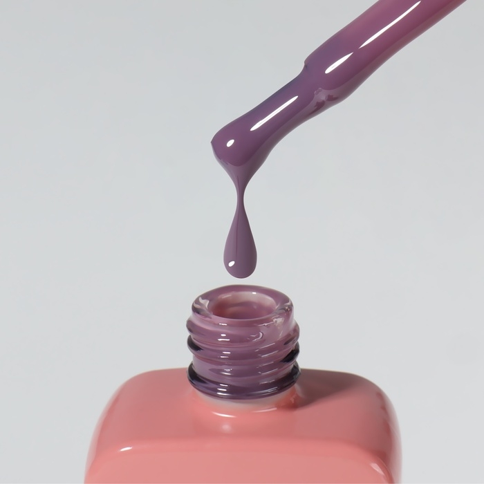 Гель лак для ногтей &laquo;GENTLE&raquo;, 3-х фазный, 10 мл, LED/UV, цвет фиолетовый (9)