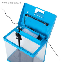 Аквариум SeaStar LS-380F в комплекте: LED-лампа, фильтр, 30 л, голубой Аквариум SeaStar LS-380F в комплекте: LED-лампа, фильтр, 30 л, голубой