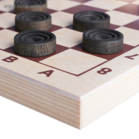 Шашки "Классика", 40 шт, d-2.7 см, поле 30 х 30 см Шашки "Классика", 40 шт, d-2.7 см, поле 30 х 30 см