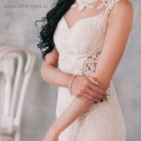 Браслет со стразами &laquo;Лёд&raquo; элегантность, 3 ряда, цвет белый в золоте, L=18 см