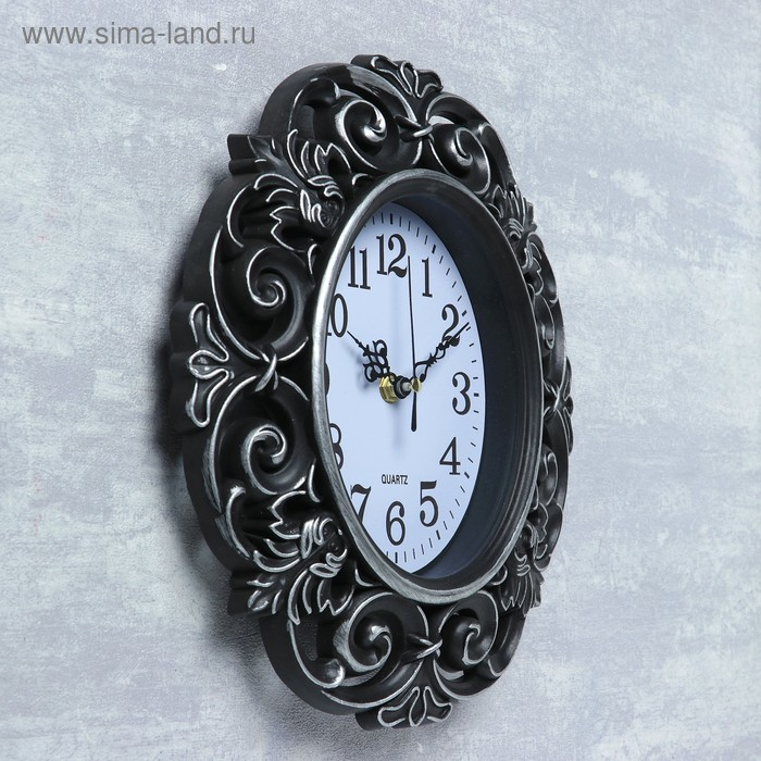 Часы настенные, серия: Интерьер, "Трейси", плавный ход, 25 х 28 см