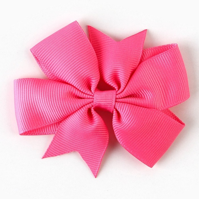 Заколка для волос с бантом аниме &laquo;Чиби лис&raquo;, 2 х 8 х 8 см