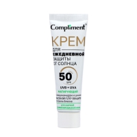 Крем для ежедневной защиты от солнца Compliment матирующий, 50 мл