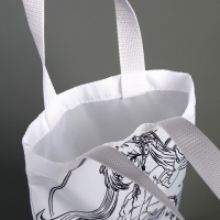 Сумка-шопер, раскраска &laquo;Девочка с микрофоном&raquo;, 32 х 23 см