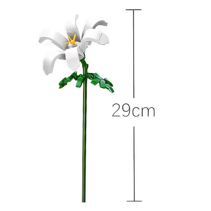 Конструктор Цветы &laquo;Лилия&raquo;, 112 деталей