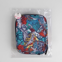 Пенал для вязания &laquo;Жар-птица&raquo;, 2 отделения, 17,5 &times; 14 &times; 4 см